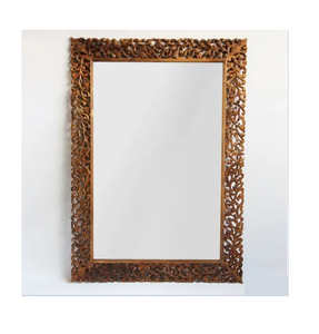 Espejo de pared con marco de madera para decoración del hogar, forma Rectangular, fabricante y distribuidor - Product Image 1