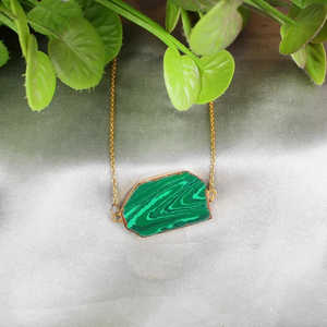 Wholesale Classic Trendy Electro <b>Gold</b> Plated Malachite Necklace Rhodium <b>Rose</b> <b>Gold</b> Diamond Pearl Ball <b>Pendant</b> Link for Weddings Religious - Product Image 3