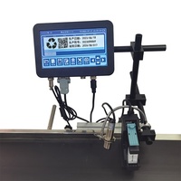 Toko Makanan & Minuman printer Inkjet Online ekonomis dengan Conveyor untuk kaleng