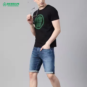 T-shirts pour hommes personnalisés, en coton lourd 100%, coupe ample, manches courtes, impression numérique, séchage rapide, respectueux de l'environnement, t-shirt de yoga - Product Image 4