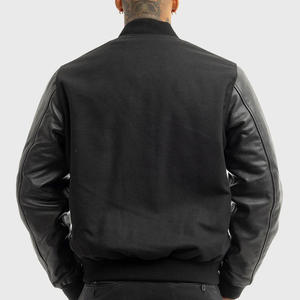 Nouveautés : Veste universitaire pour homme, style baseball personnalisé, vente en gros, style urbain, finition ciselée - Product Image 4