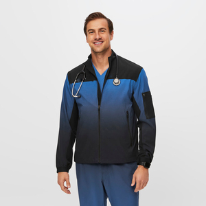 Vestes de récurage unisexes pour infirmière hospitalière usage quotidien Veste de récurage uniforme médical de qualité supérieure avec poches - Product Image 1