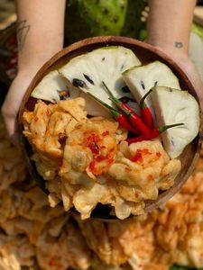 Aperitivos de manzana natillas naturales de Guanábana seca y sal de calidad PREMIUM - Product Image 3