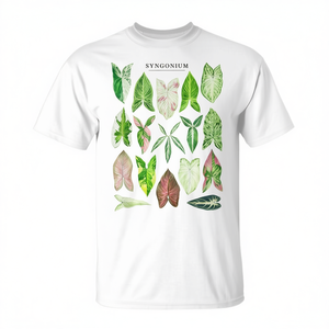 Camiseta Syngonium Plant Lover con diseño Angustatum Milk Confetti Mojito - Product Image 2
