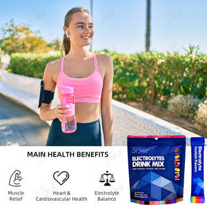 Pó Eletrolítico Sem Açúcar Suplemento de Hidratação e Reposição para Desempenho Energético e Recuperação Etiqueta Privada Personalizada - Product Image 5