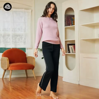 Luck panther Custom Frauen Solid Sweater Langarm Top Damen Casual Sweatshirt Gestrickt Damen Rundhals Pullover Pullover