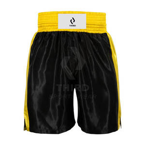 กางเกงขาสั้นมวยปล้ำกางเกงขาสั้นสำหรับเล่นกีฬาเย็บทนทานวัสดุระบายอากาศได้ดี - Product Image 1