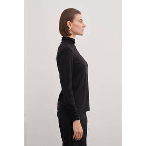 Blusa de Encaje Vintage para Mujer, Top Elegante para Oficina y Negocios - Product Image 3