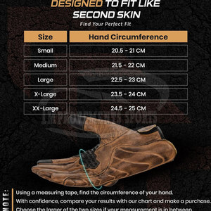 Gants de moto en cuir à doigts entiers Protection des mains Gants de moto Gants de moto respirants - Product Image 6