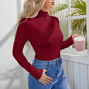 Body une pièce du fabricant à vendre 2025 Fashion Wear Women Professional Polyester/Cotton Quick Dry Breathable Custom Logo - Product Image 2