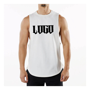 Create Your Signature Stringer Vest Gym Tank para unisex con estilo atlético y tela ligera para entrenamientos activos - Product Image 4