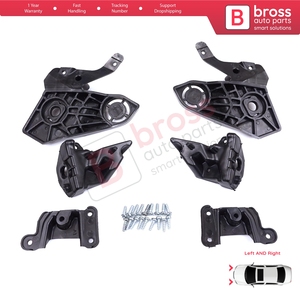 ชุดแท็บยึดซ่อมขายึดไฟหน้า BHL581 ด้านซ้ายขวา สำหรับ 208 e-208 MK2 P21 2008 e-2008 MK2 P24 2019-ปัจจุบัน 165616958 - Product Image 2