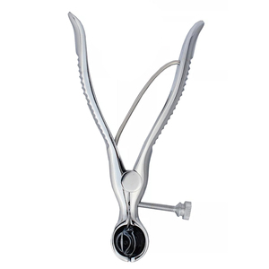 Spéculums rectaux Sims en acier allemand 152 mm sur mesure vis réglable avec Source d'alimentation manuelle à verrouillage de vitesse - Product Image 4