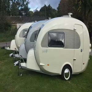 Mini Remolque de Viaje de Acero Inoxidable para Automóvil, Capacidad para 4-6 Personas - Product Image 3