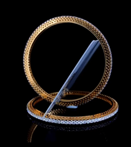 Nouvel arrivage Bracelet de luxe inspiré des diamants de laboratoire en or 14k pour femmes Bracelet de designer certifié IGI - Product Image 4