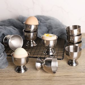 Nouvelle arrivée d'usine porte-coquetiers en acier inoxydable support or ustensiles de cuisine article lave-vaisselle plat d'oeuf de service - Product Image 1