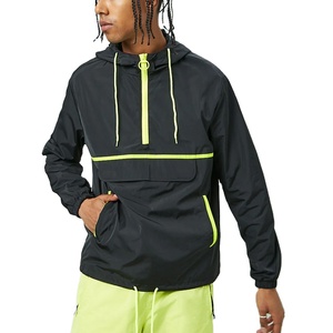 Sudadera de estilo urbano para hombre con media cremallera, cálida, de mezcla de algodón y forro polar, con logotipo personalizado, OEM, venta al por mayor de fábrica - Product Image 3