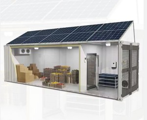 20-Foot High Efficiency Solar-Powered Intelligent Temperature <b>Control</b> Refrigerated Container Cold Chain <b>Storage</b> Condensing Units - Product Image 1