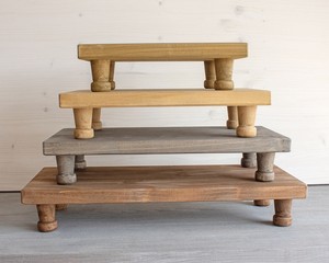 Support de plante en bambou naturel moderne finition émaillée petit support de jardinière en bois pour l'affichage de fleurs en pot multifonctionnel - Product Image 6