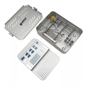 Kit d'instruments de cage rapide TTA allemand avec vis, kit d'instruments chirurgicaux orthopédiques, approuvé CE ISO, acier inoxydable allemand - Product Image 1