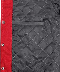 2025 New Best Material <b>Letter</b> Quick Dry Breathable Stand Collar Pakistan Chicago College Baseball <b>Jacket</b> for <b>Men</b> ODM OEM - Product Image 6
