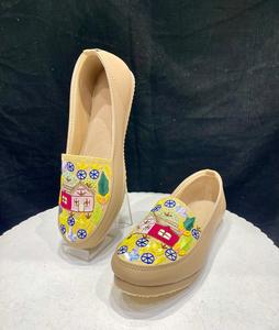 Best Selling Product Hand Embroidered <b>Women</b> <b>Shoes</b> for Office wear Available at Affordable Price from India - Product Image 5