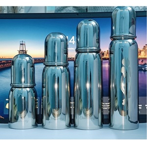 Botella de agua de metal de acero inoxidable personalizada de calidad de exportación para deportes, viajes y uso promocional disponible a un precio asequible - Product Image 1