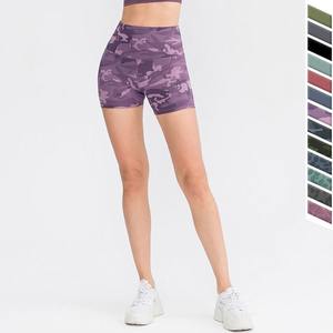 ชุดออกกำลังกายสำหรับผู้หญิงกางเกงขาสั้นเล่นโยคะกางเกงเลกกิ้งเอวสูงสำหรับใส่ไปยิมเสื้อผ้าสำหรับใส่ปั่นจักรยานกางเกงปั่นจักรยาน - Product Image 5