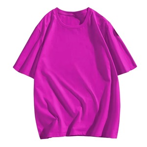 Camisetas Lisas de Moda, Ropa Casual Unisex, Logotipo OEM Simple Gratuito, Sublimación, Serigrafía, Precio Económico, Camisetas Personalizadas - Product Image 3