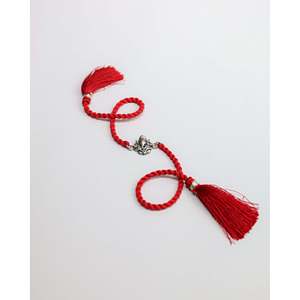 Rakhi de Plata de Ley 925 con Forma de Borla de Aarambh Ganesha, 9 Pulgadas, 2.5 Gramos, Unisex, para Regalo de Hinduismo en Ocasiones Especiales - Product Image 4