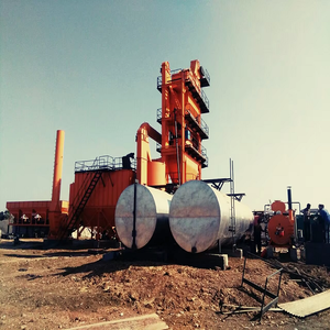 Componentes de planta mezcladora de asfalto estacionaria eficiente Bomba alimentada por motor de núcleo PLC DE LA India para trabajos de construcción municipales - Product Image 4