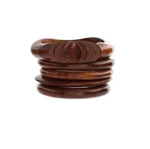 Juego de Brazaletes de Madera con Acabado Natural Tradicional de Primera Calidad, Resistentes al Agua, Colores Personalizados para Regalos Empresariales Elegantes, Colecciones Festivas - Product Image 3