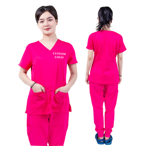 Sao Mai FMF Ensembles d'uniformes d'allaitement confort unisexe fabriqués sur mesure au Vietnam OEM ODM Pantalon droit à taille élastique pour l'hiver - Product Image 5