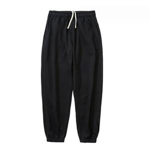 Conjunto de ropa deportiva de invierno de 100% algodón para hombre, chándal ecológico a prueba de viento con patrón sólido, ropa deportiva teñida - Product Image 2