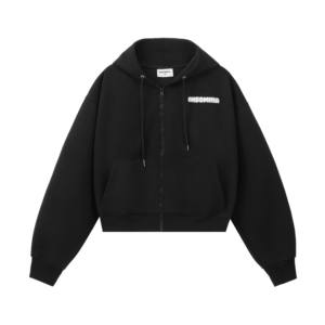 Sweat à capuche BOXY unisexe avec fermeture éclair personnalisé OEM ODM broderie et impression Sweat-shirt pour homme fabriqué au VIETNAM - Product Image 3