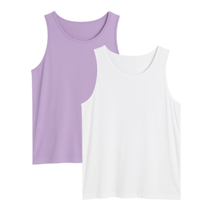 เสื้อกล้ามผู้ชายแขนกุดสีทึบสวมใส่สบายเสื้อกล้ามสำหรับผู้ชายเสื้อผ้าผู้ชายขนาดพลัสไซส์เวียดนาม - Product Image 1