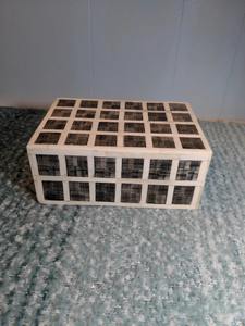 Boîte à bijoux en corne de buffle, artisanale, design en laiton naturel et en bois, boîtes de rangement pour bijoux en corne de buffle - Product Image 2