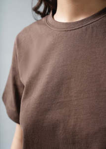 Camiseta Corta de Algodón Personalizada de Alta Calidad, Transpirable, de Secado Rápido, con Estampado de Rayas Vintage para Mujer, Ropa de Calle de Verano al por Mayor - Product Image 2