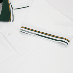 Logotipo personalizado Oem/Odm Hombres Polos en blanco Fabricante 100% algodón de manga corta de alta calidad Hombres Polos - Product Image 5