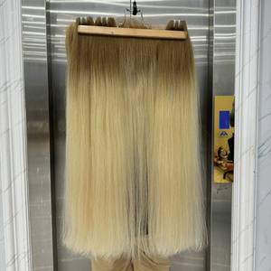 Extensions de cheveux tissés SUPER Remy, double trame, cheveux humains vietnamiens, donneur unique, cuticules alignées, lisses, colorés - Product Image 4