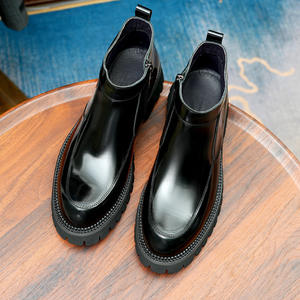 รองเท้าหนังปักลายพิเศษสำหรับผู้ชาย พื้นกันลื่น เหมาะสำหรับงานทางการ - Product Image 5