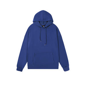 Sweats à capuche pour hommes 100% coton dans différentes couleurs et tailles Motif uni décontracté Impression numérique Teinture unie pour l'hiver - Product Image 6