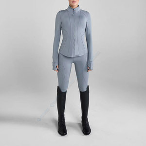 Pantalones ecuestres de alta calidad para mujer con cintura extraíble y estiramiento de cuatro vías para un fácil movimiento de equitación - Product Image 3