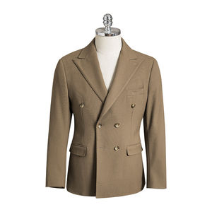 Blazer décontracté slim de créateur pour hommes pour mariage d'automne Autres occasions Vêtements d'extérieur en polyester respirant Imprimé imperméable Grande taille - Product Image 6