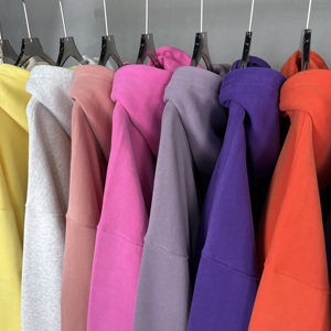 Sudaderas con capucha para hombre y mujer sudaderas con capucha con estampado de puff ropa de calle de gran tamaño Sudadera con capucha lavado ácido para hombre y mujer - Product Image 3