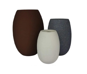 Macetas de suelo de fibra de vidrio FRP de alta calidad para interior, exterior, jardín, hogar, balcón, diseño de planta decorativa moderna - Product Image 1