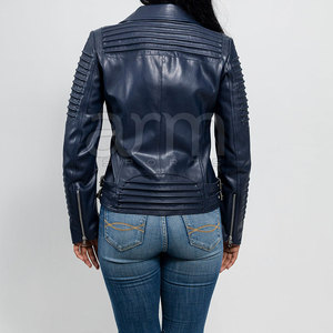High Quality Pakistan Made Casual Wear <b>Leather</b> <b>Winter</b> <b>Jackets</b> Custom Design Wholesale Women <b>Leather</b> <b>Jackets</b> - Product Image 3