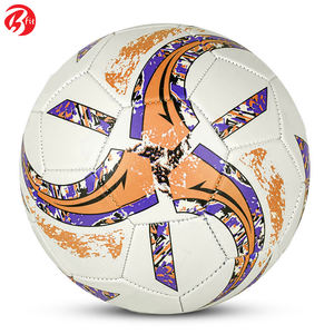 Nouveauté Ballon de football/football pliable en PU avec logo imprimé personnalisé cousu à la machine pour adultes, entraînement pour logo, nouveautés - Product Image 3