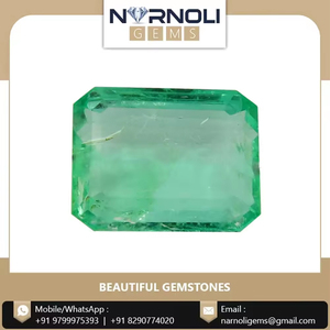 2024, venta al por mayor, piedras preciosas sueltas naturales de Esmeralda facetada octogonal colombiana de alta calidad-Gemas de Narnoli - Product Image 6