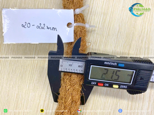 Corde en fibre de coco naturelle pour la décoration extérieure et l'amélioration de l'aspect rustique dans les projets de jardinage et d'aménagement paysager - Product Image 3